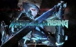 Metal Gear Solid Rising 4K