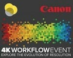 4K Workshop Event Canon