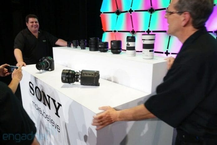 Sony 4K Kamera Prototypen