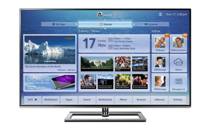 Samsung L9300 4K TV Frontansicht