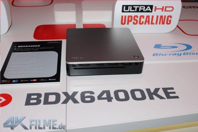 Der Toshiba BDX6400KE Blu Ray Player mit 4K Upscaling