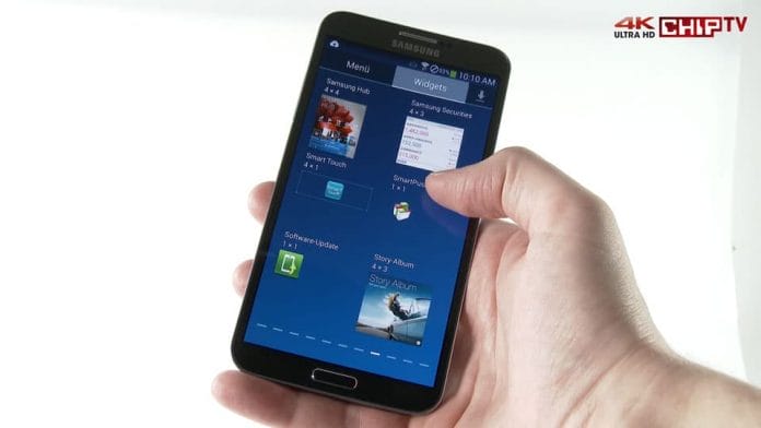 Samsung Galaxy Round Ultra HD Testvideo