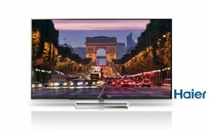 Haier H7000 4K Fernseher mit modernem Design und 3D Wiedergabe