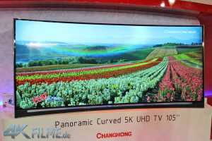ChangHong 5K Cinemascope Curved TV