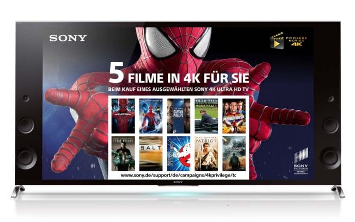 5 4K Filme für Sie - Sony 4K TV Aktion