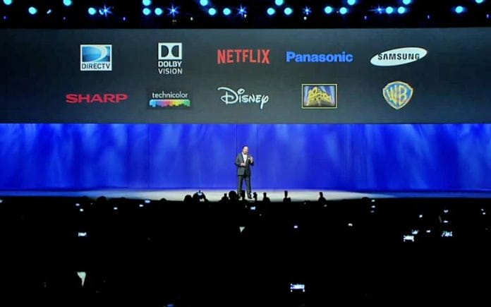 UHD Allianz mit DirectTV, Dolby, Netflix, Panasonic, Samsung, Sharp, Technicolor, Disney, 20th Century Fox und Warner Bros.