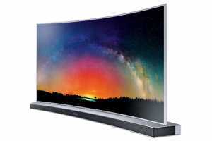 Samsung SUHD TV mit passendem Soundbar