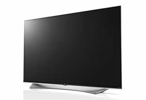 LG 55UF9509 mit "Auditorium-Standfuß"