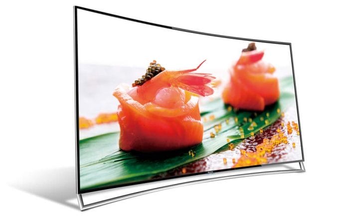 65XT910 65 Zoll 4K Fernseher mit curved Display, ULED & HDR