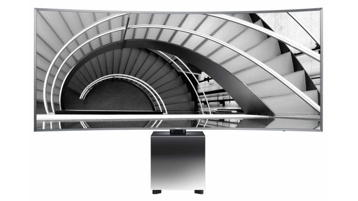 Samsung UE82S9W Luxus-TV mit Curved 5K Display im 21:9 Format