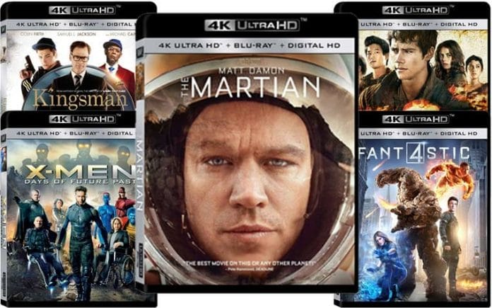 Erste 4K Blu-rays auf Amazon.com aufgetaucht