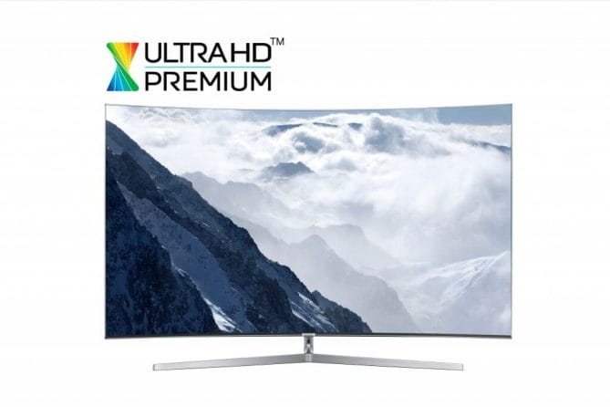 Das hochauflösende Bild gibt uns einen Einblick in das neue Design der Samsung SUHD TVs