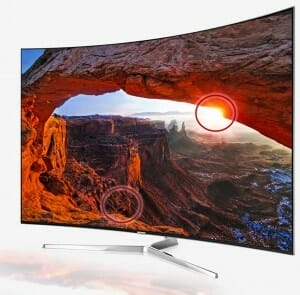 Besonders helle und dunkle Bildbereiche (siehe Kreise) können mit HDR+ detailreicher wiedergegeben werden.