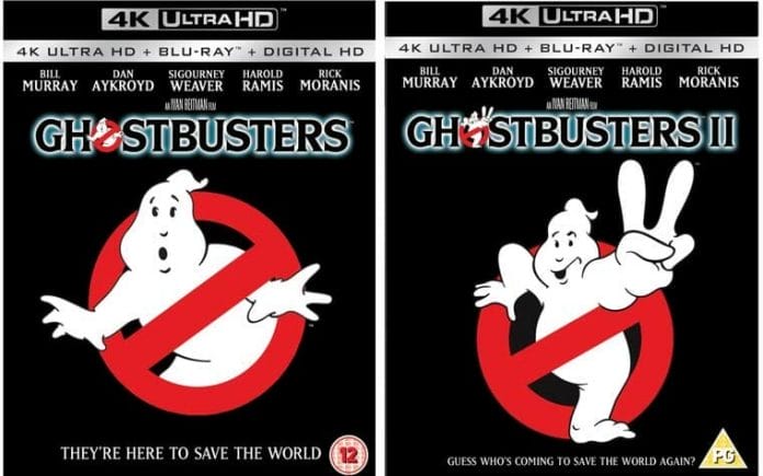 Ghostbusters 1 & 2 auf 4K Blu-ray