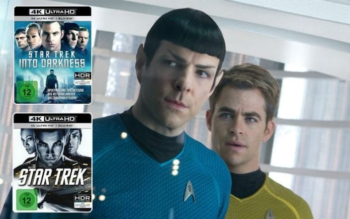 Star Trek und Star Treck: Into Darkness erscheinen am 29. September auf 4K Blu-ray