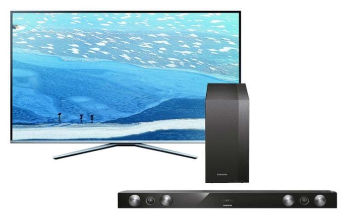 Samsung 4K Fernseher mit gratis Soundbar