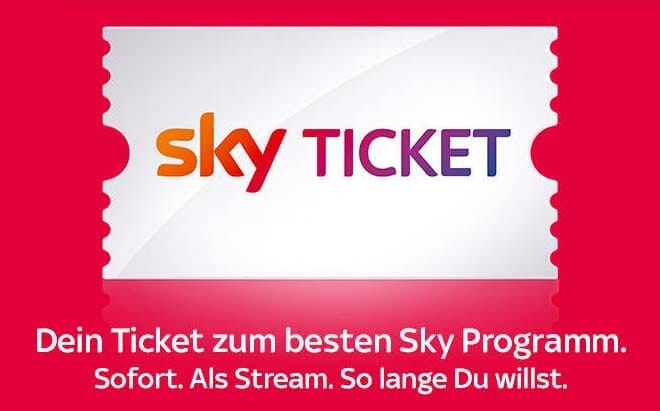 Mit den Sky Tickets lassen sich Inhalte wie Sport-Events, Filme und Serien einmalig 