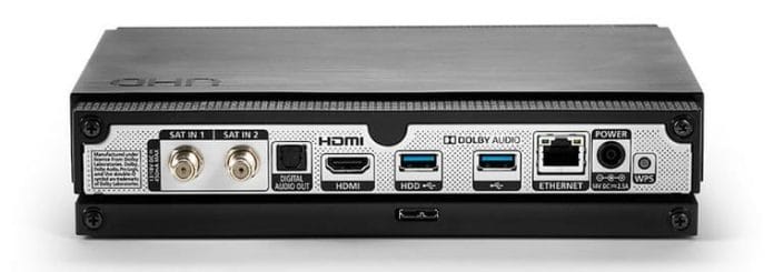 Samsung 4K Receiver Anschlüsse