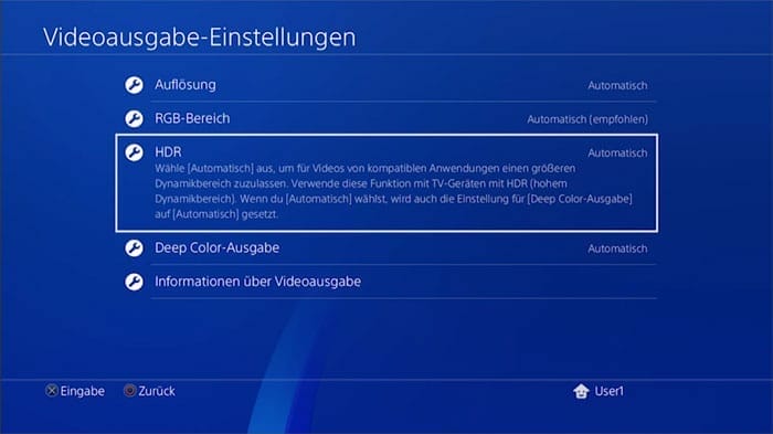 Probleme mit der Playstation 4 Pro? 4K und HDR richtig einstellen! - 4K ...