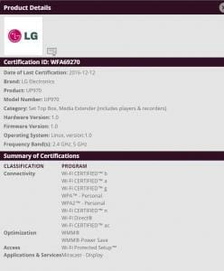 LGs 4K Blu-ray Player UP980: Noch nicht offiziell bestätigt, aber so gut wie sicher