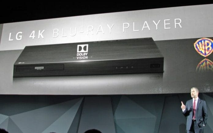 LG UP970 4K Blu-ray Player mit Dolby Vision