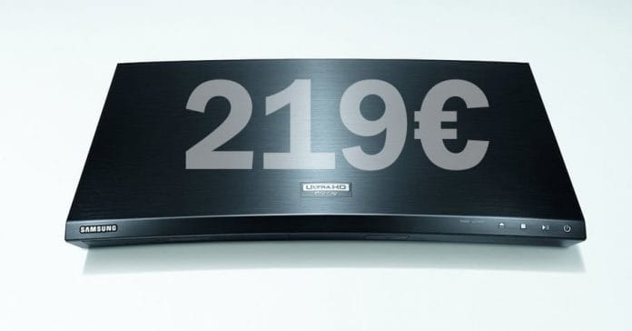 Samsung UBD-K8500 zum Bestpreis von 219 Euro!