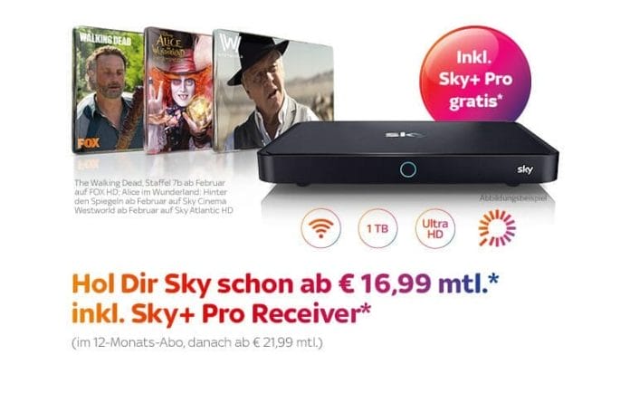 Sky Plus Pro 4K Receiver