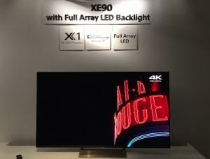 Das Bild von trustedreviews.com beweist, die XE90 Serie hat wohl ein direktes LED Backlight
