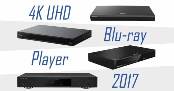 4K Ultra HD Blu-ray Player 2017 Übersicht