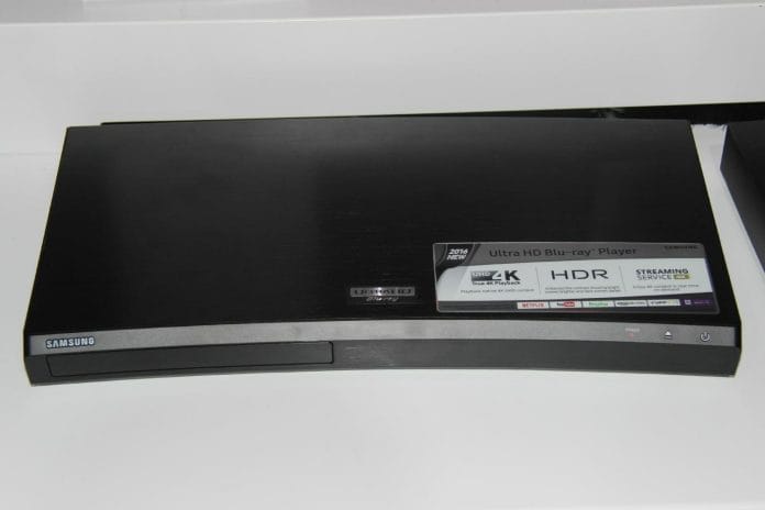 Einer der letzten 4K Blu-ray Player von Samsung: UBD-M9500
