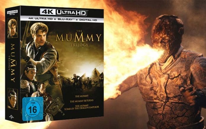 Die Mumie Trilogie auf 4K Blu-ray!