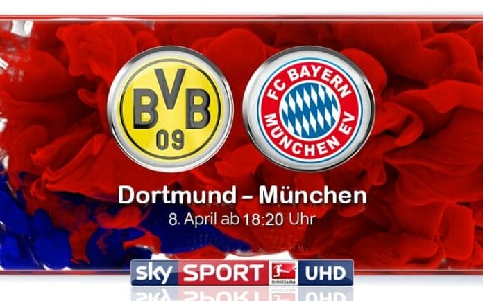 Borussia Dortmund gegen Bayern München live auf Sky Sport Bundesliga UHD