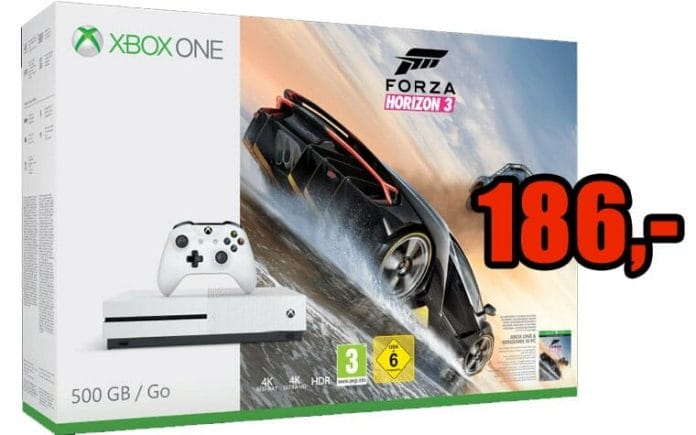 Xbox ONE S für 186 Euro - Top-Preis