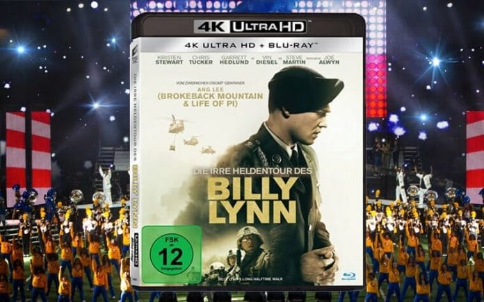 Die irre Heldentour des Billy Lynn 4K Blu-ray Review Test