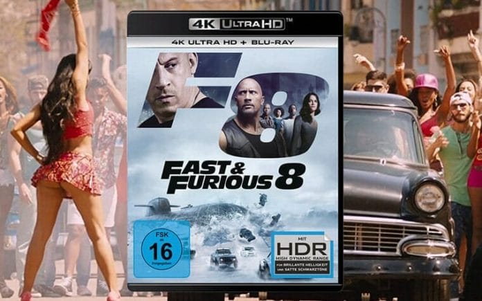 Fast and Furious 8 4K Blu-ray Review Test