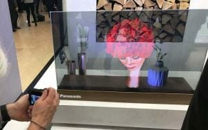 Transparenter 4K OLED TV von Panasonic