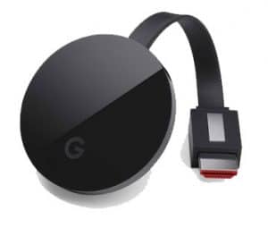 Entfaltet nur mit externen Geräten (Smartphone, Tablet, PC) sein volles Potential: Google Chromecast Ultra