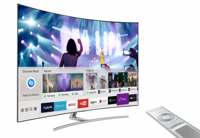Shazam erkennt Musikstücke auf Samsung Smart TVs