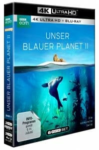 "Unser blauer Planet 2" auf 4K UHD Blu-ray wird wieder in einer schön gestalten Soft-Box erscheinen