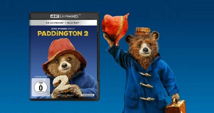 Paddington 2 soll am 26. März 2018 auf 4K UHD Blu-ray erscheinen