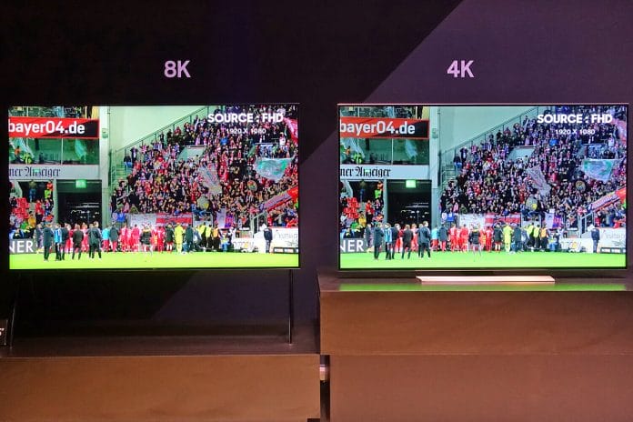 Der 8K Q Picture TV beeindruckt mit perfektem Schwarz, hohen Kontraste, einer klasse Farbdarstellung in einer detailreichen 8K Auflösung.