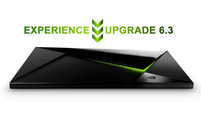 EXPERIENCE UPGRADE 6.3 für die Nvidia Shield TV Konsole