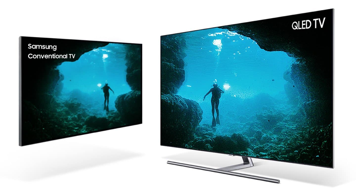Haier телевизор 65 qled. QLED 2018 Samsung. Samsung 49” q60r QLED UHD Smart TV.