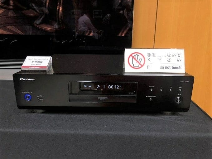 Pioneer UDP-LX500 4K Player auf dem OTOTEN Audio-Visual Festival in Tokyo (Japan)