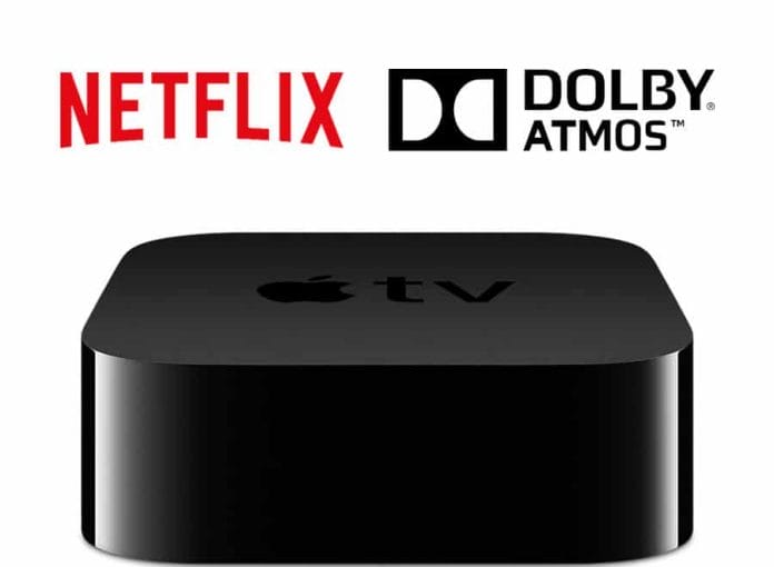 Dolby Atmos 3D Sound auf Netflix gibt es auch auf dem Apple TV 4K