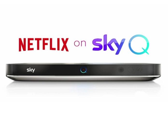 Netflix ist ab November auf der britischen Sky Q-Plattform verfügbar