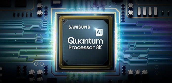 Der Quantum Processor 8K mit künstlicher Intelligenz (AI) bildet das Herzstück des Q900 8K TVs