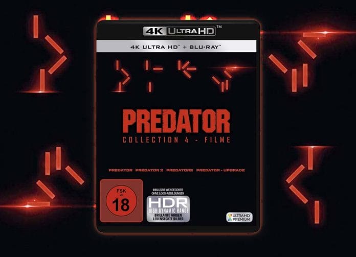 Die drei restaurierten Predator-Filme inkl. dem neuen Kinofilm 
