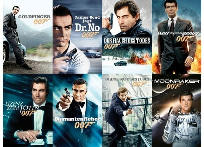Insgesamt 17 James Bond 007 Filme stehen ab sofort auf iTunes in 4K Qualität bereit