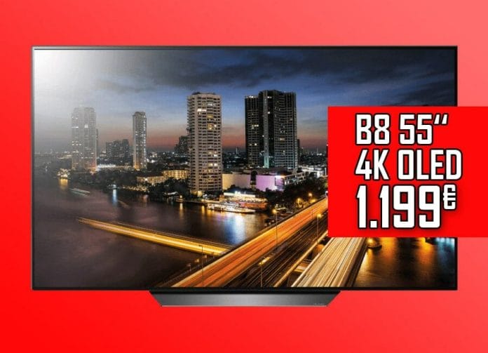 LG B8 55 Zoll 4K OLED für nur 1.199 Euro!